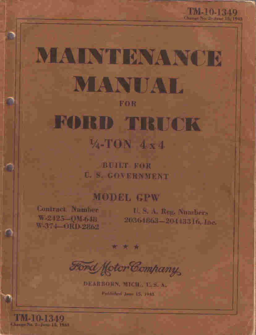 Ford tehnički manual