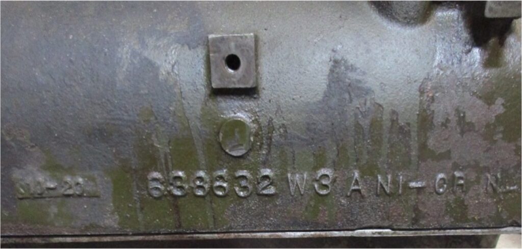 Willys MB broj odlivka